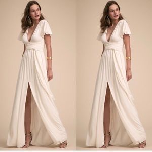 BHLDN NWT Mendoza dress Kiwi green